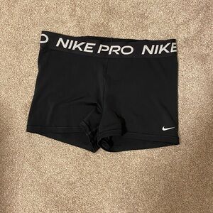 Nike pro spandex shorts